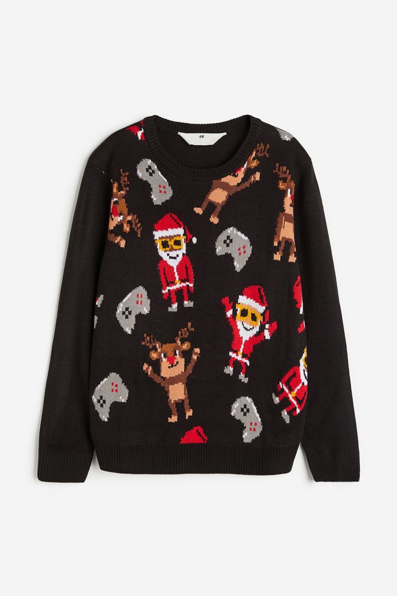 

Джемпер детский H&M 0860773, черный, 134, 0860773