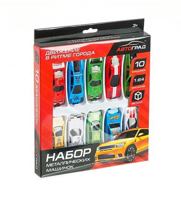 

Автоград Чемпион, 10 штук 585594, Разноцветный