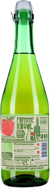 Сидр Natural Produkt Pomme Royal Medium Sweet Apple 4,7% 0,75 л
