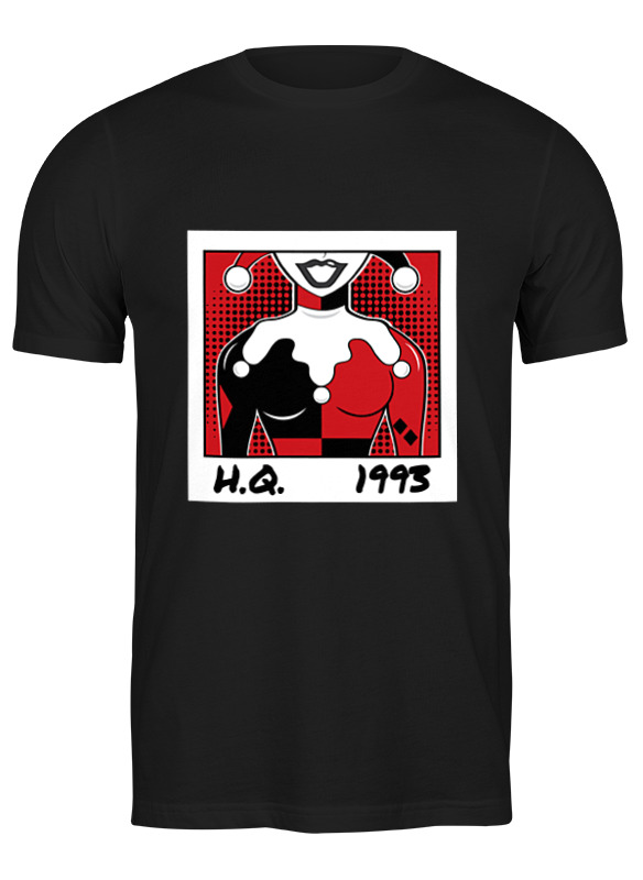 

Футболка мужская Printio Харли квинн (harley quinn) черная M, Харли квинн (harley quinn)