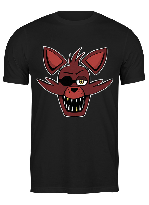 

Футболка мужская Printio Foxy (пять ночей у фредди) черная 3XL, Черный, Foxy (пять ночей у фредди)