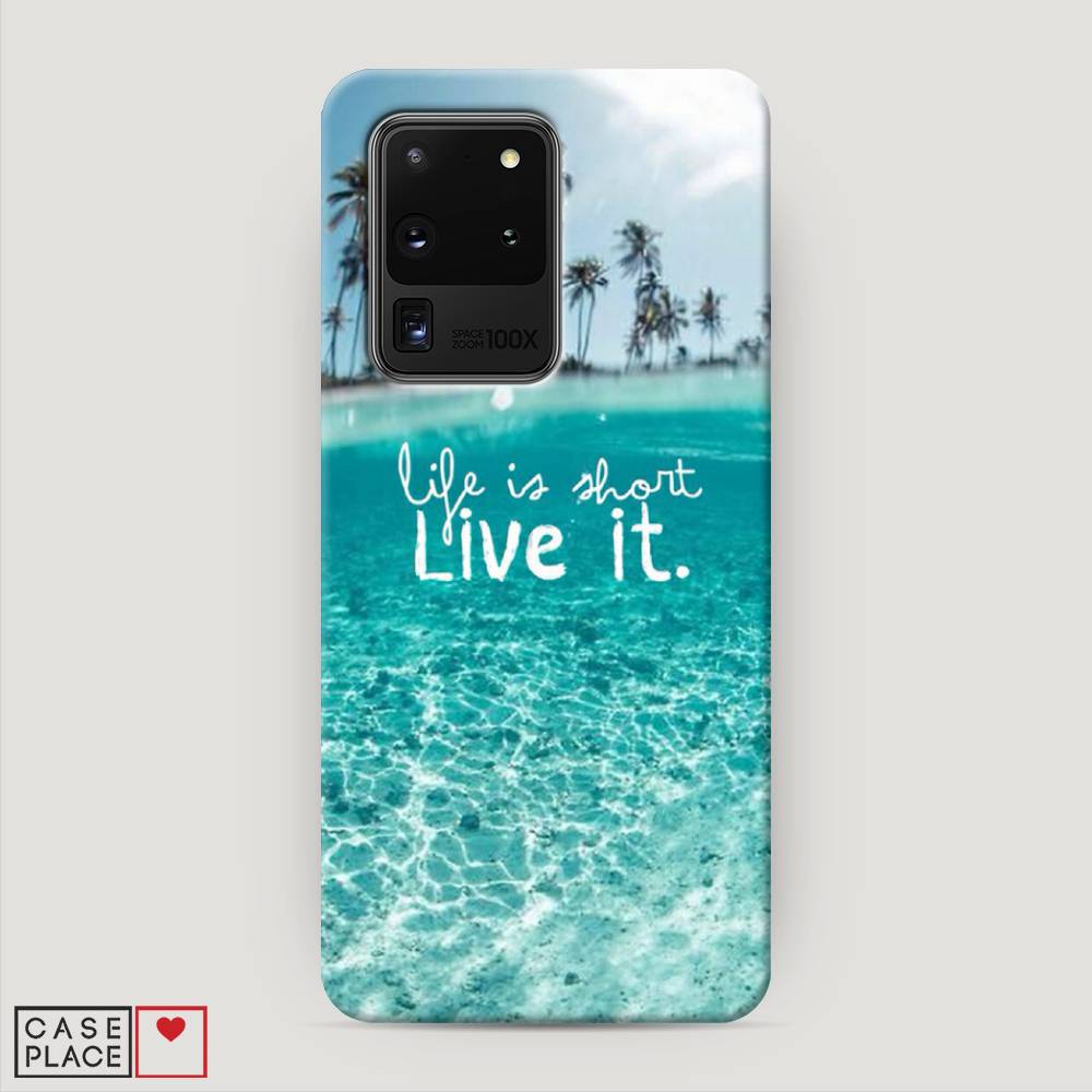 

Пластиковый чехол "Live it" на Samsung Galaxy S20 Ultra, 29420-5
