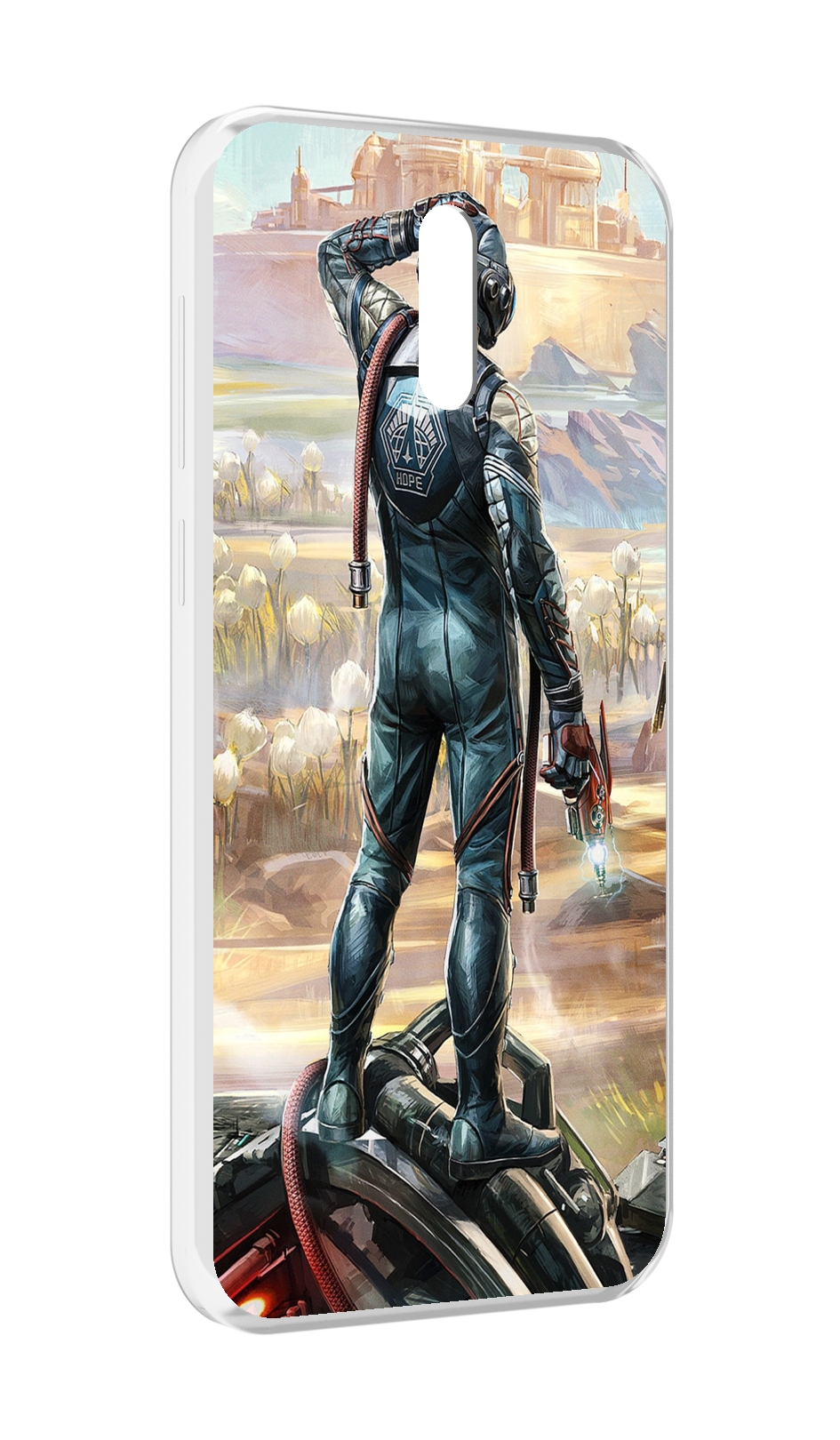 

Чехол MyPads the-outer-worlds для Alcatel 3L (2019), Прозрачный, Tocco