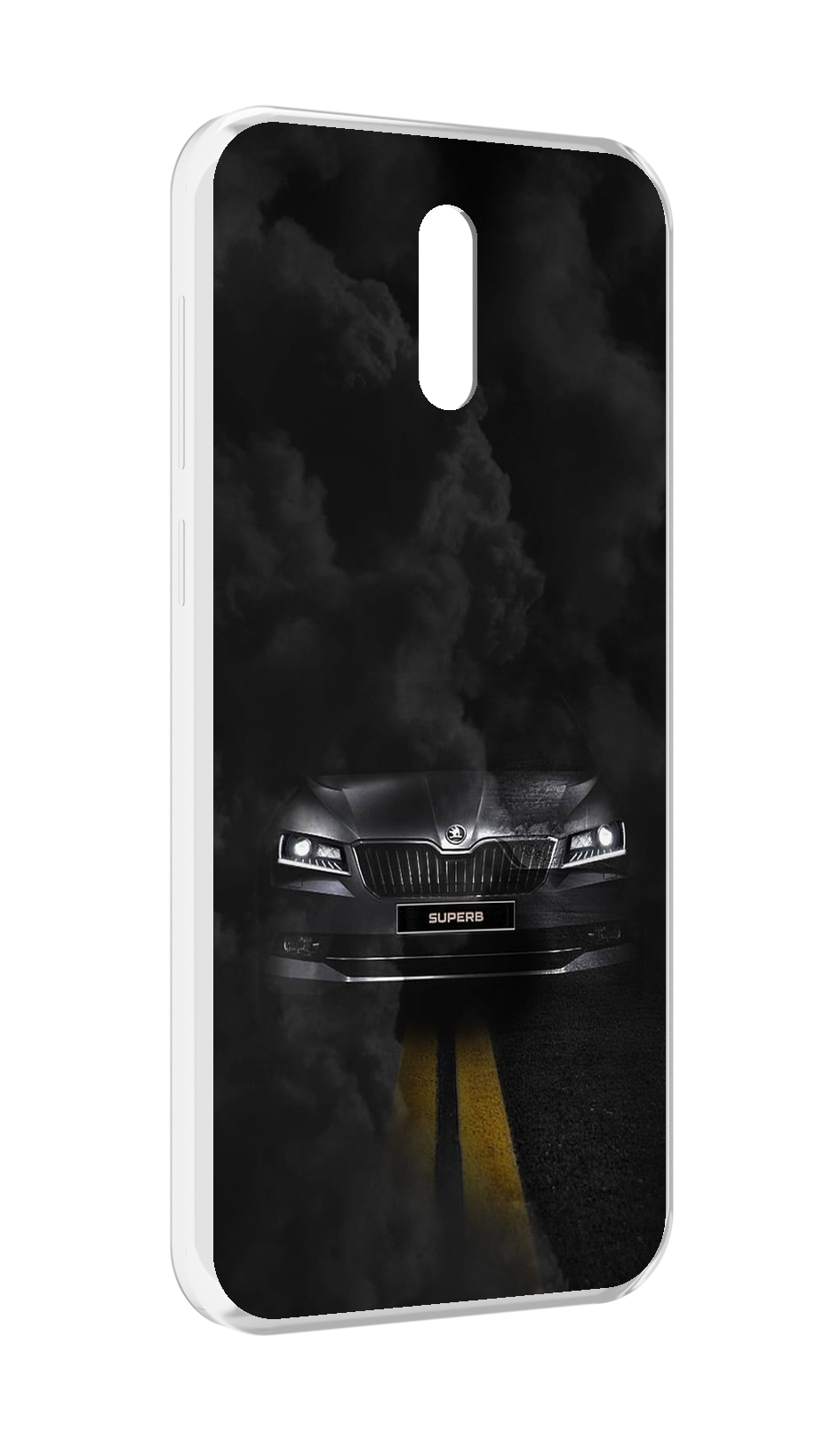 

Чехол MyPads skoda 1 для Alcatel 3L (2019), Прозрачный, Tocco
