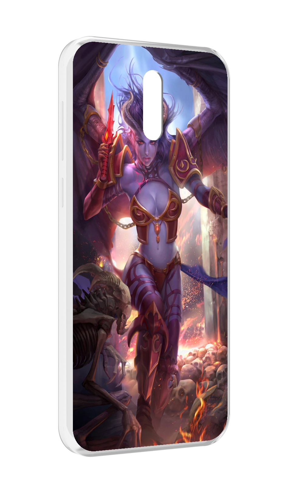 

Чехол MyPads queen of pain dota 2 для Alcatel 3L (2019), Прозрачный, Tocco
