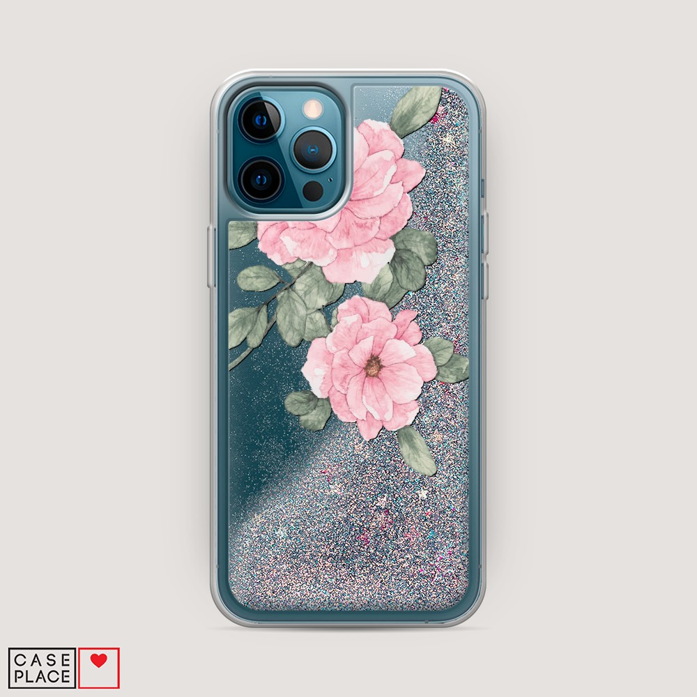 

Чехол Awog на Apple iPhone 12 Pro / Айфон 12 Pro "Акварельные розовые цветы", Разноцветный, 12891-1
