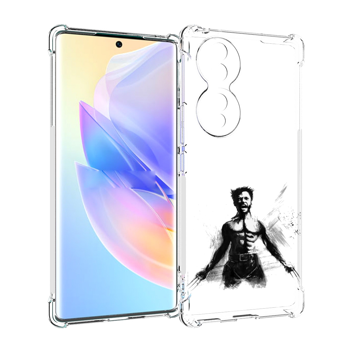 

Чехол MyPads росомаха для Honor 70, Прозрачный, Tocco