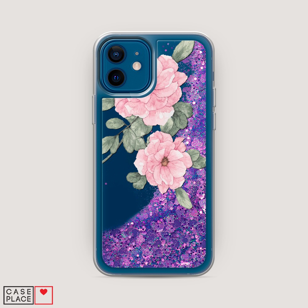 

Чехол Awog на Apple iPhone 12 / Айфон 12 "Акварельные розовые цветы", Разноцветный, 12592-1