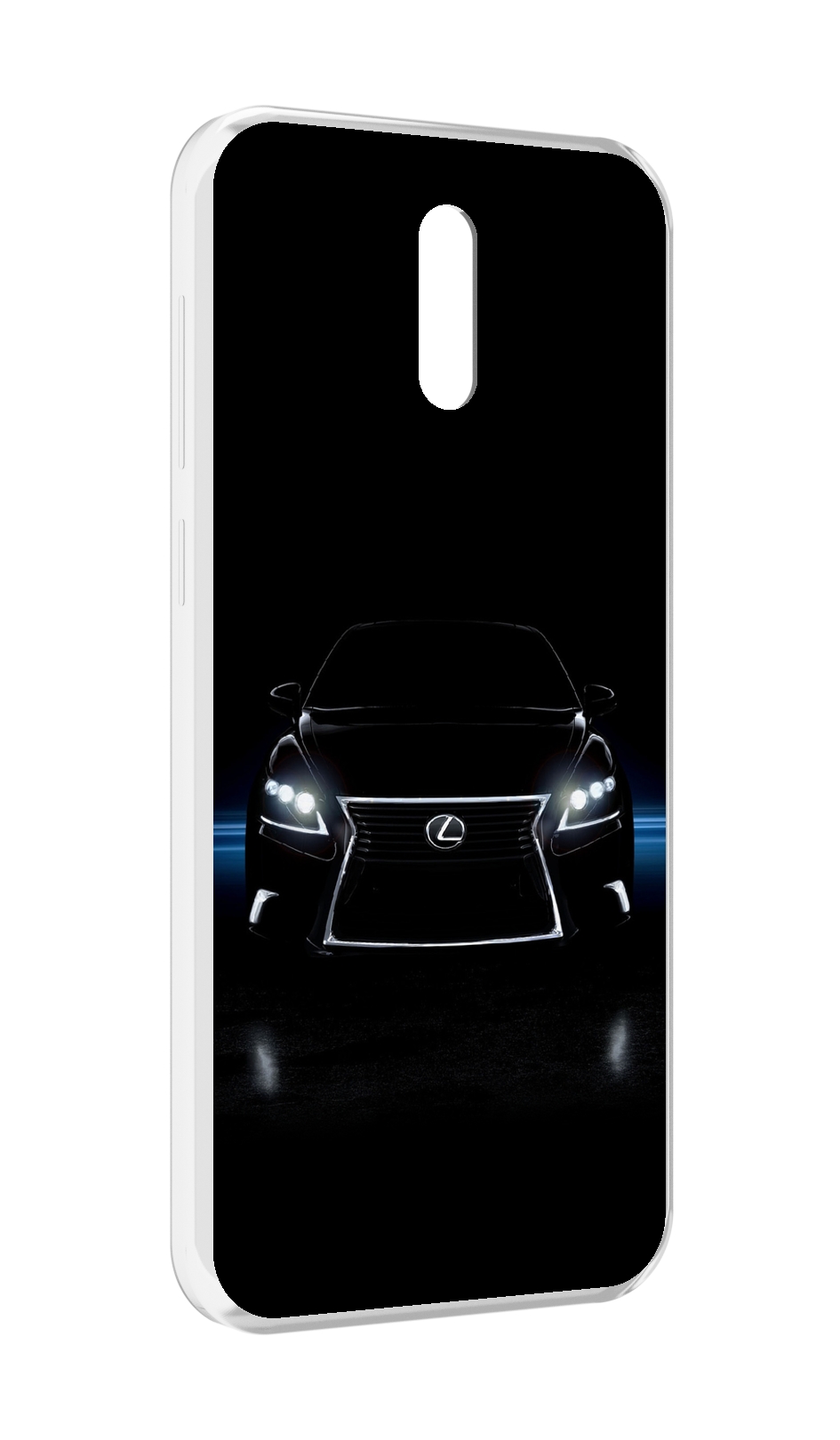 

Чехол MyPads lexus 1 мужской для Alcatel 3L (2019), Прозрачный, Tocco