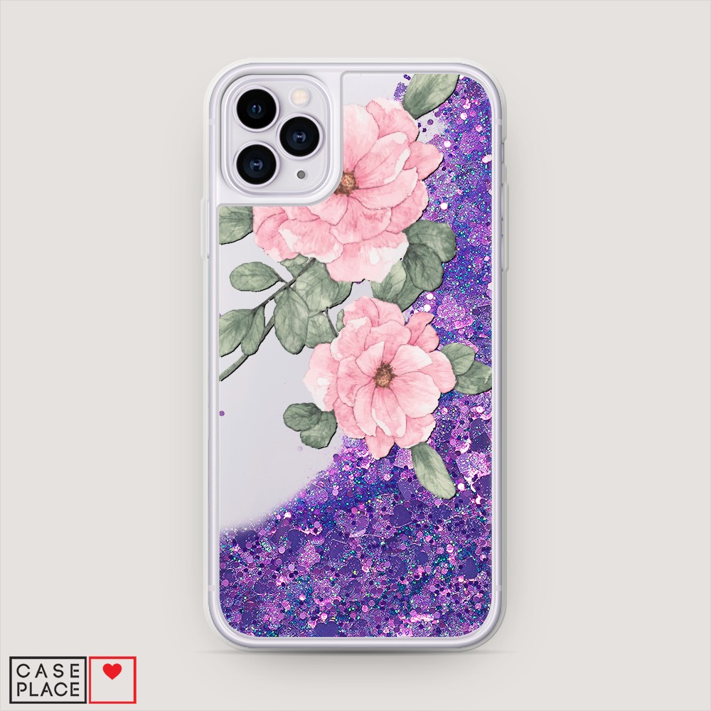 

Чехол Awog на Apple iPhone 11 Pro Max / Айфон 11 Pro Max "Акварельные розовые цветы", Разноцветный, 12292-1