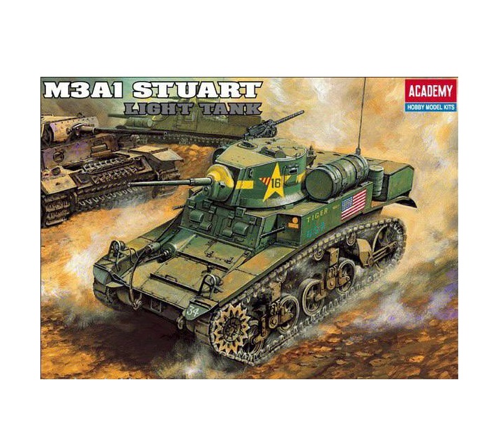 

13269 Academy 1/35 М3А1 Stuart Light Tank, 13269