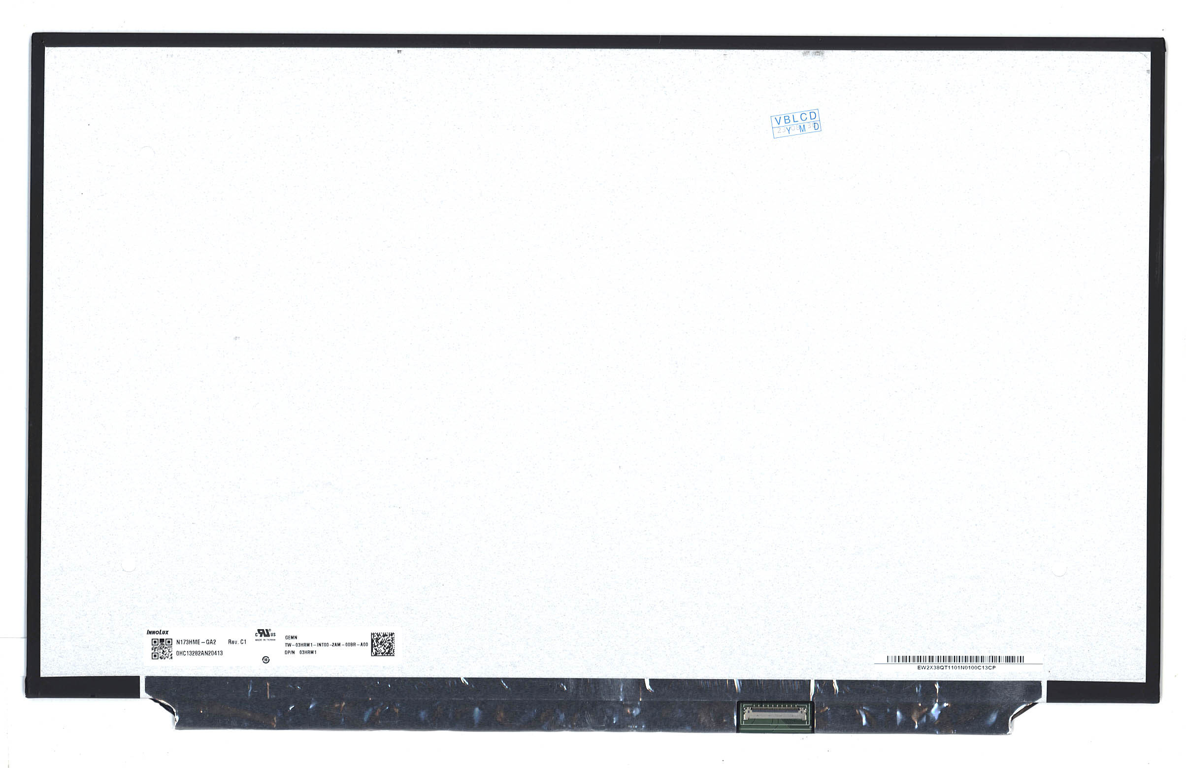 AAS матрица для ноутбука AiTech 16.0 1920x1200 40pin eDp OLED ATNA60YV02-0 Matte 480Hz