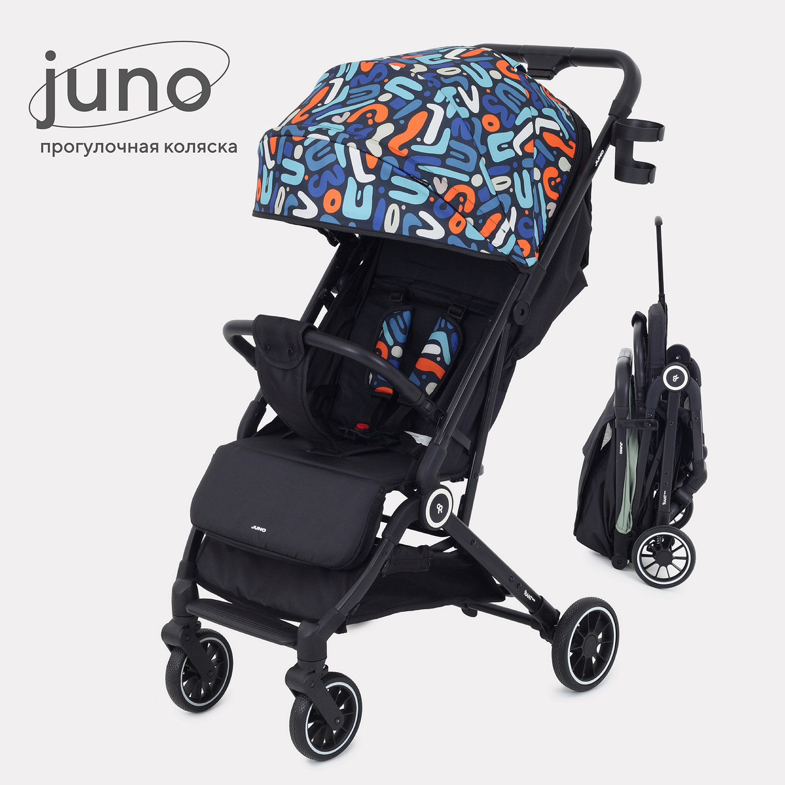 Коляска детская прогулочная Rant Basic JUNO RA302 Vibe