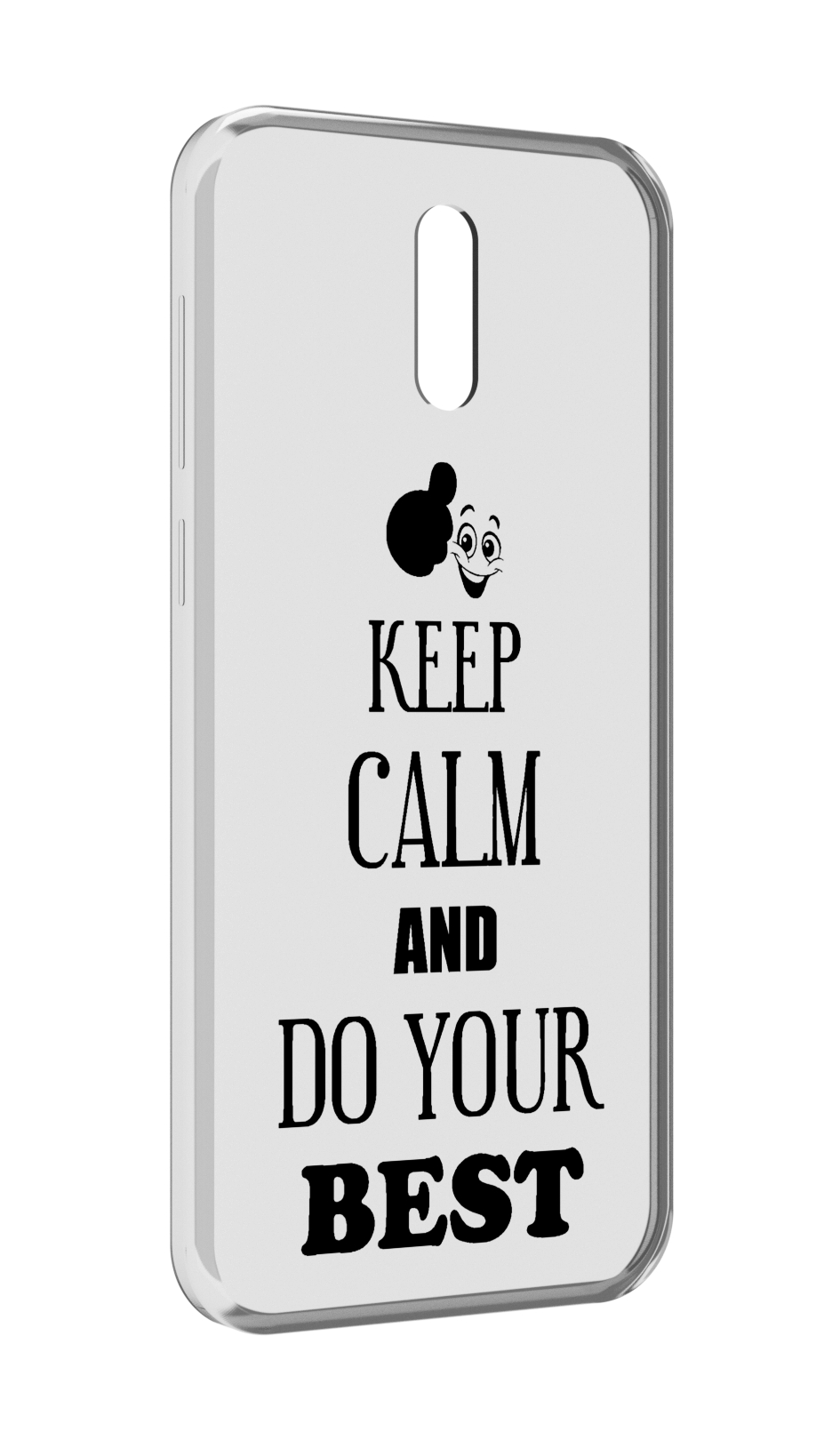 

Чехол MyPads keep-calm-and для Alcatel 3L (2019), Прозрачный, Tocco