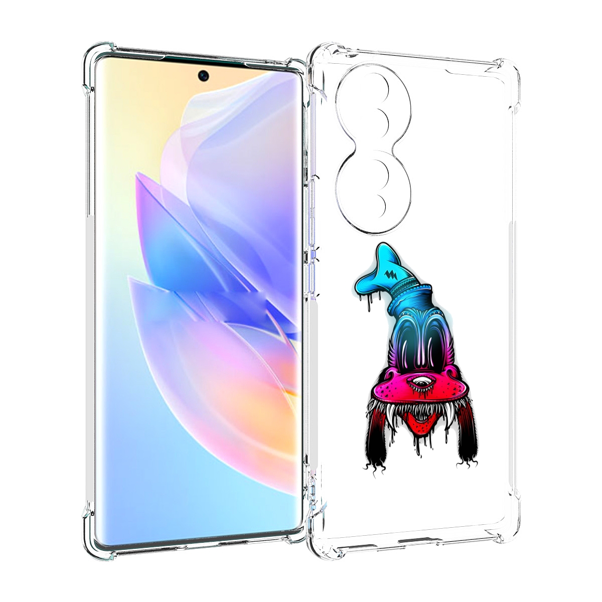 

Чехол MyPads Гуффи для Honor 70, Прозрачный, Tocco