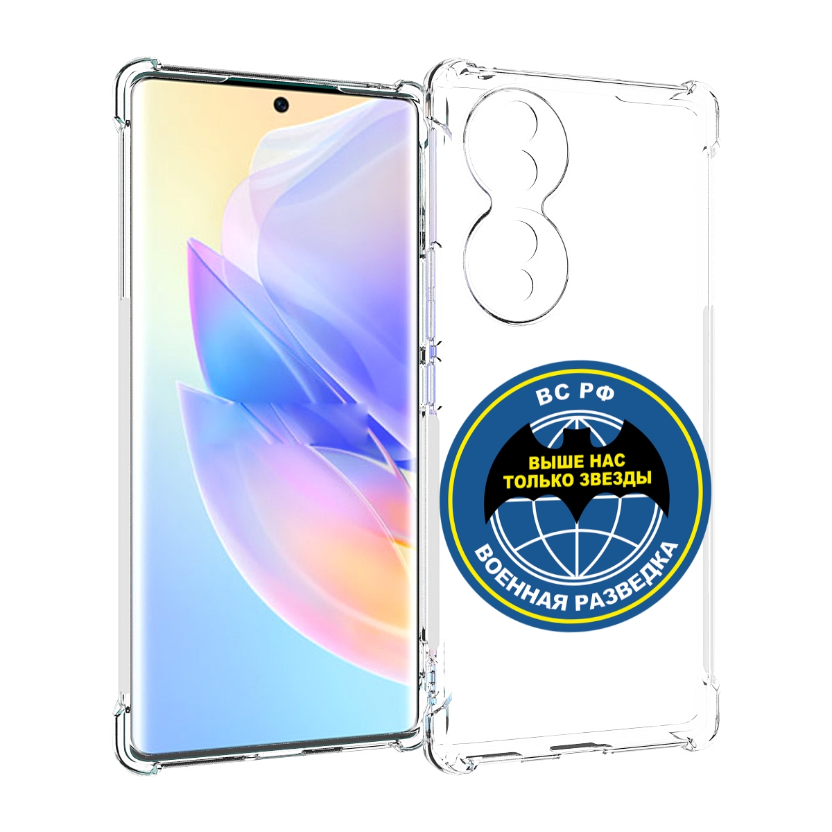 

Чехол MyPads разведка для Honor 70, Прозрачный, Tocco