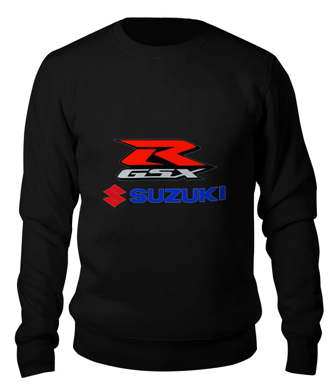 

Свитшот унисекс Printio R gsx suzuki sport черный S, R gsx suzuki sport