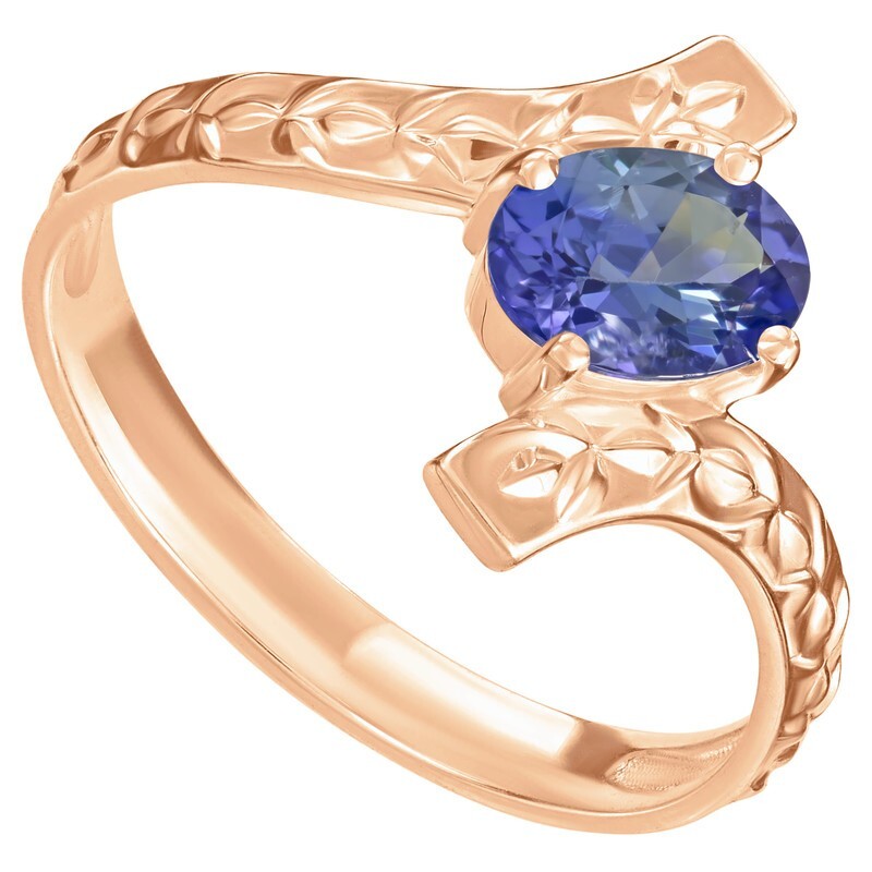 

Кольцо из серебра с танзанитом р.16 LAZURIT-ONLINE 849202, 849202