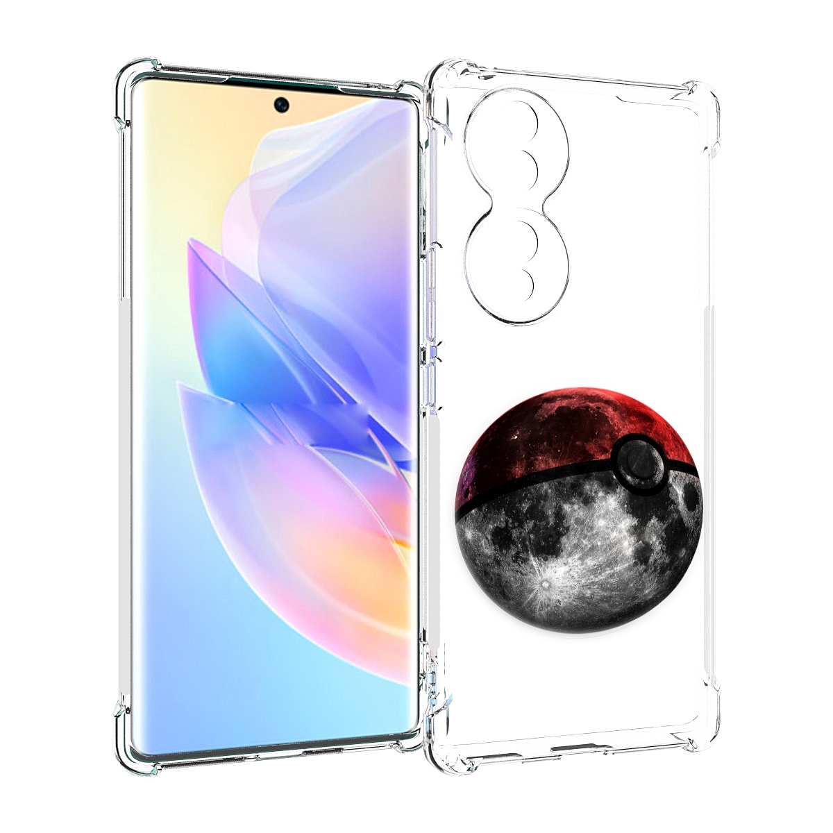 

Чехол MyPads планета покебол для Honor 70, Прозрачный, Tocco
