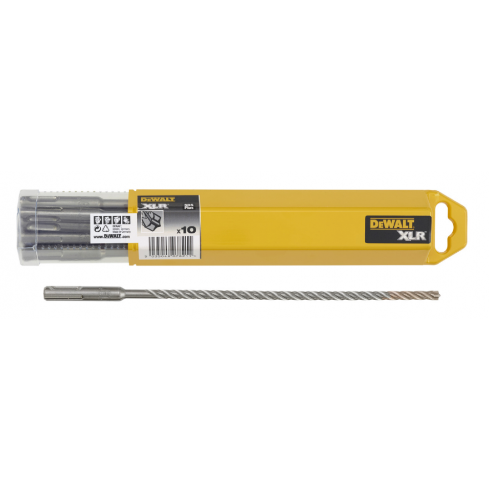 

Бур DEWALT XLR DT8969, SDS-Plus, 10 x 260 x 200 мм, 10 шт.
