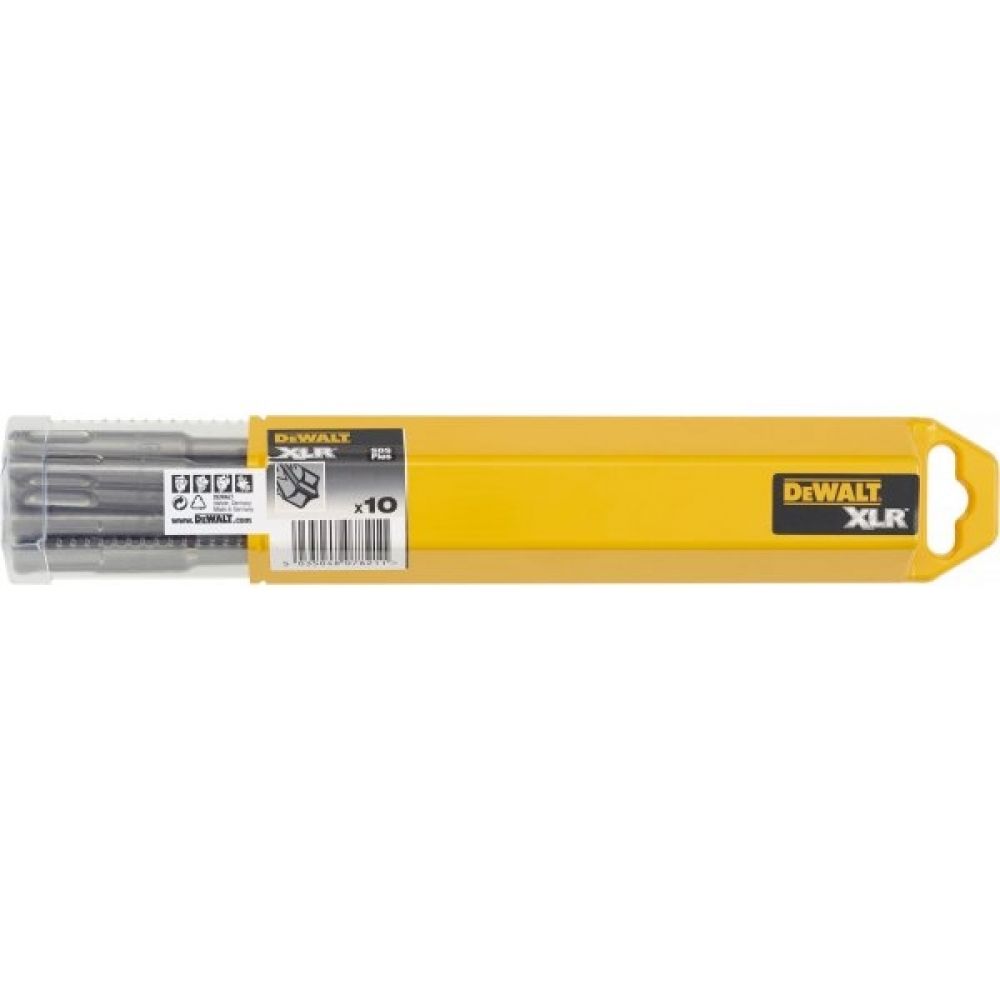 

Бур DEWALT XLR DT8968, SDS-Plus, 10 x 210 x 150 мм, 10 шт.