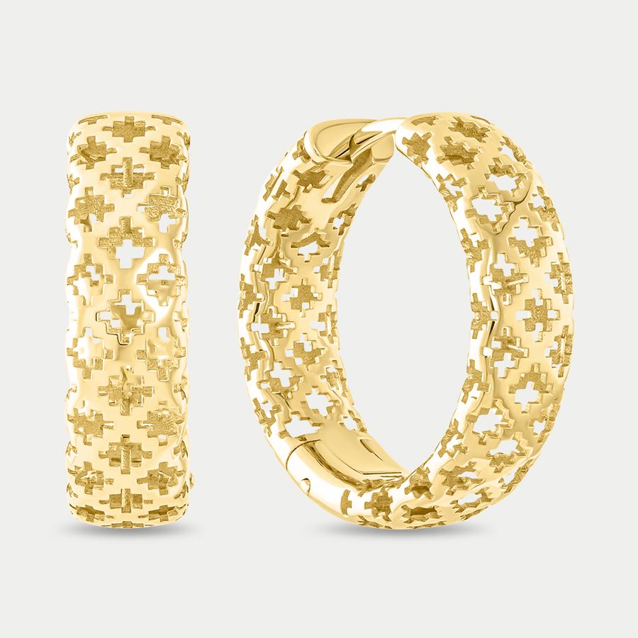 

Серьги конго из золота GOLD CENTER 102251, 102251