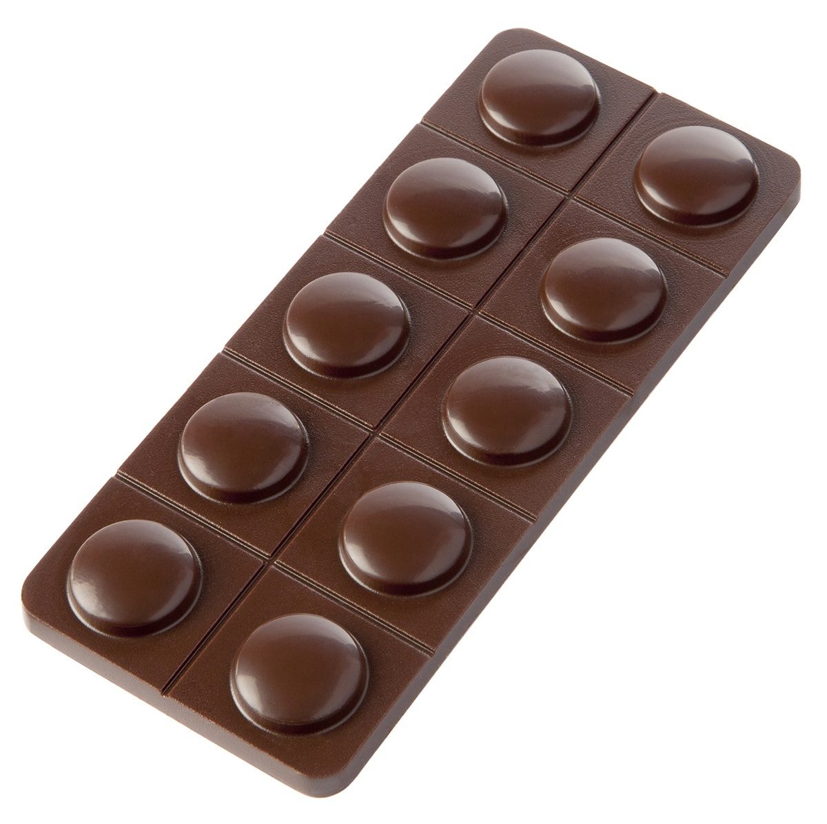 

Форма для конфет Таблетки Chocolate World CW1796, Прозрачный