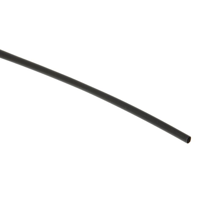 Термоусадочная трубка REXANT, 3/1.5 мм, 1 м, черная (50 шт.)
