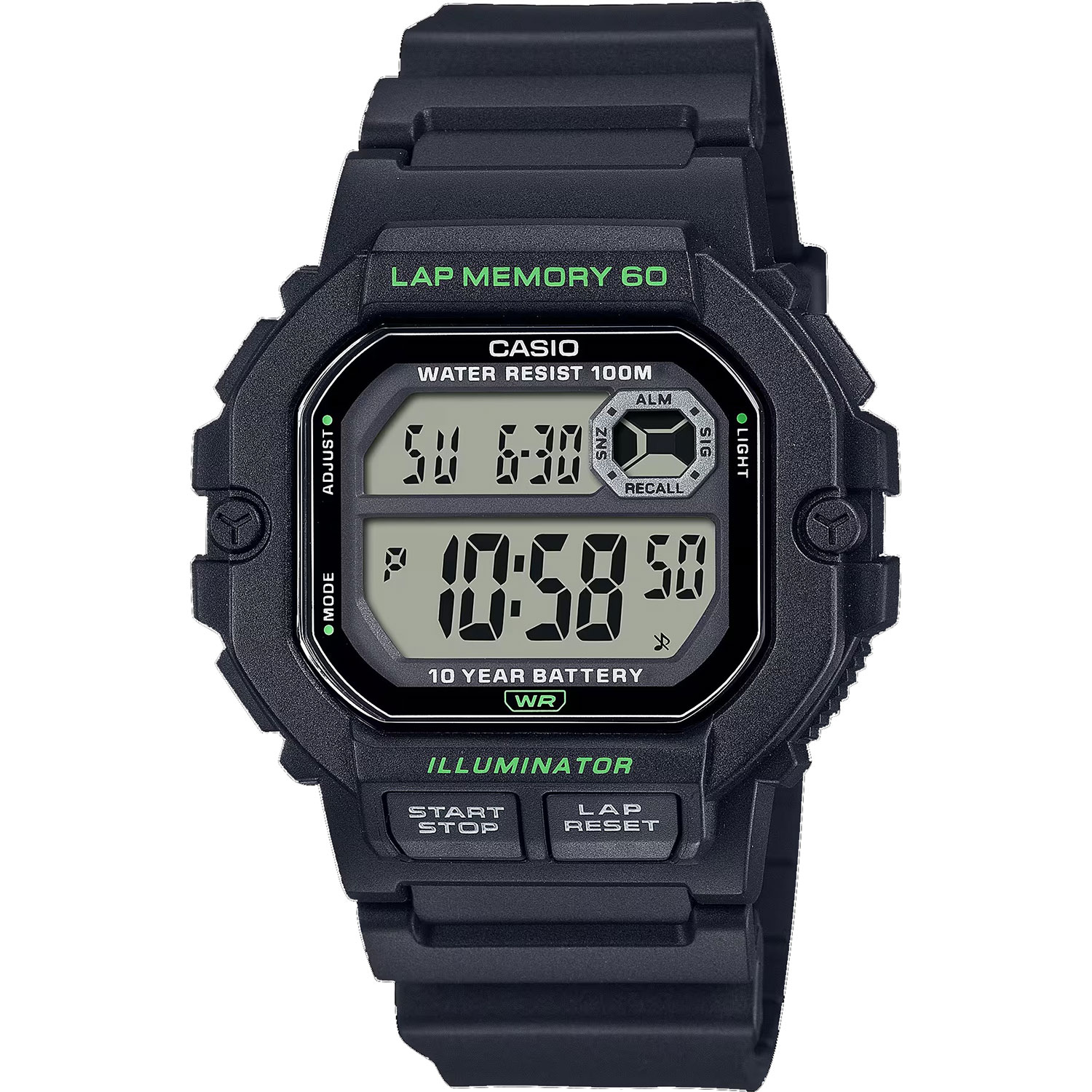 

Наручные часы мужские Casio WS-1400H-1A, WS-1400H-1A