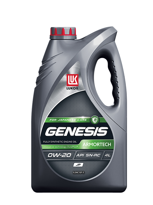 фото Моторное масло lukoil genesis armortech jp 0w20 4 л