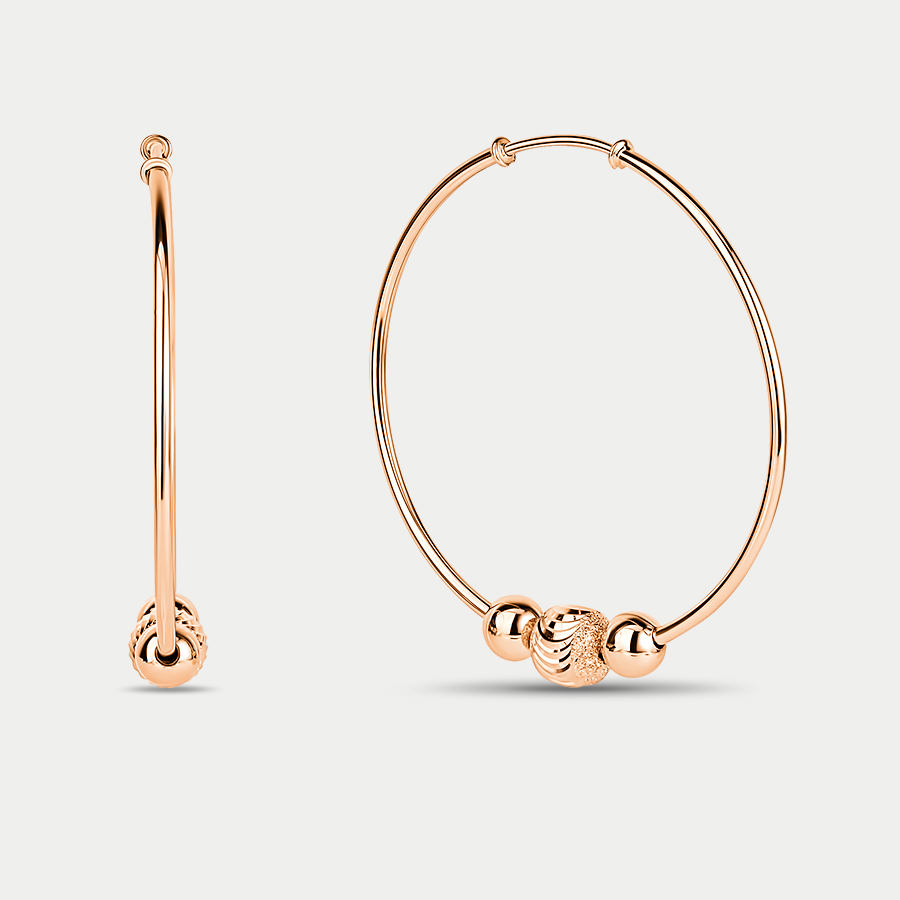 

Серьги конго из золота GOLD CENTER 21087, 21087