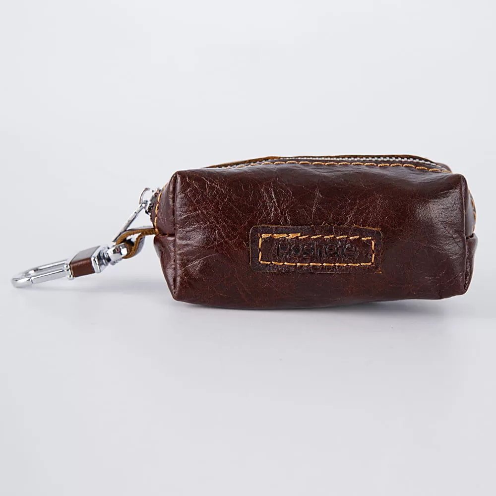 

Ключница женская Poshete 4481016 коричневая, Коричневый, 4481016