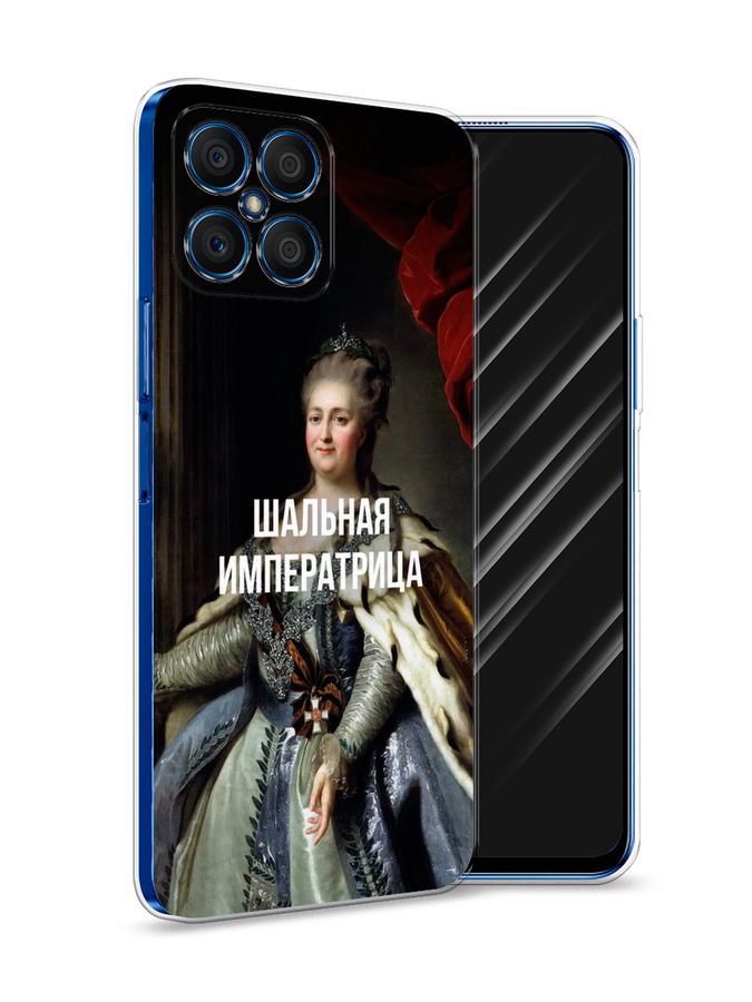 

Чехол Awog на Honor X8 "Шальная императрица", Синий;красный;белый, 6107650-6