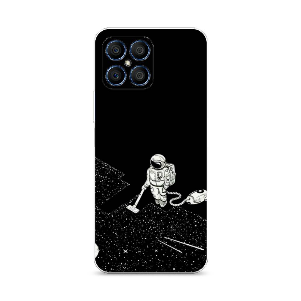 фото Чехол awog "космонавт с пылесосом" для honor x8