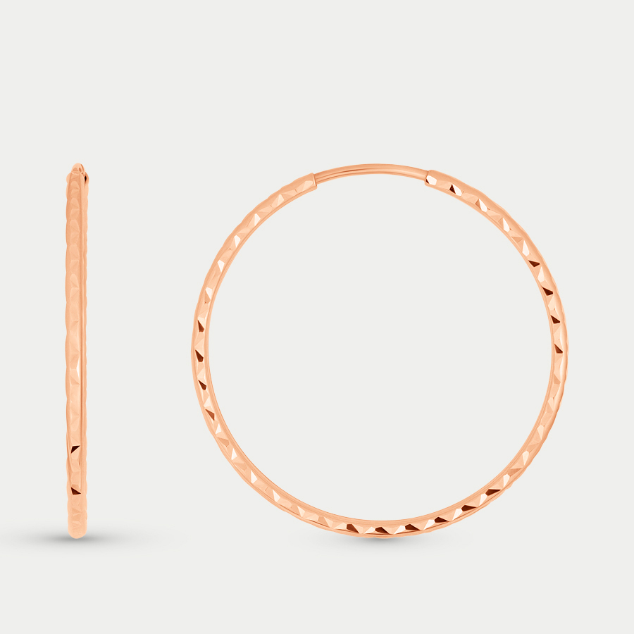 

Серьги конго из золота GOLD CENTER 20772-40А-3, 20772-40А-3