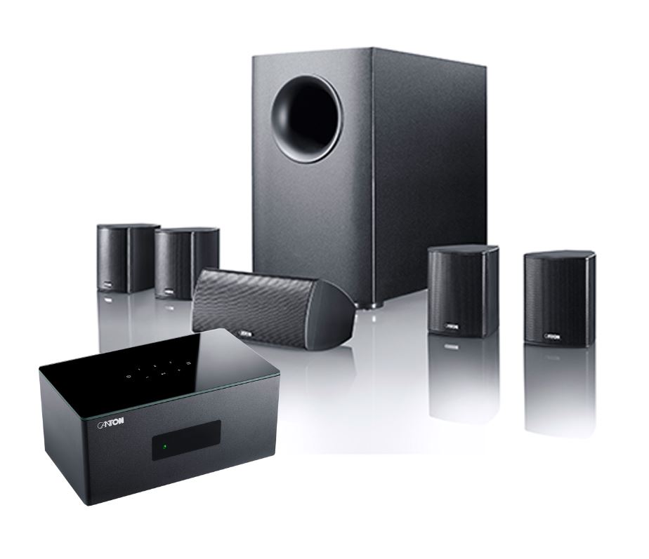 

Комплект акустики 5.1 CANTON Smart Cinema 135, black