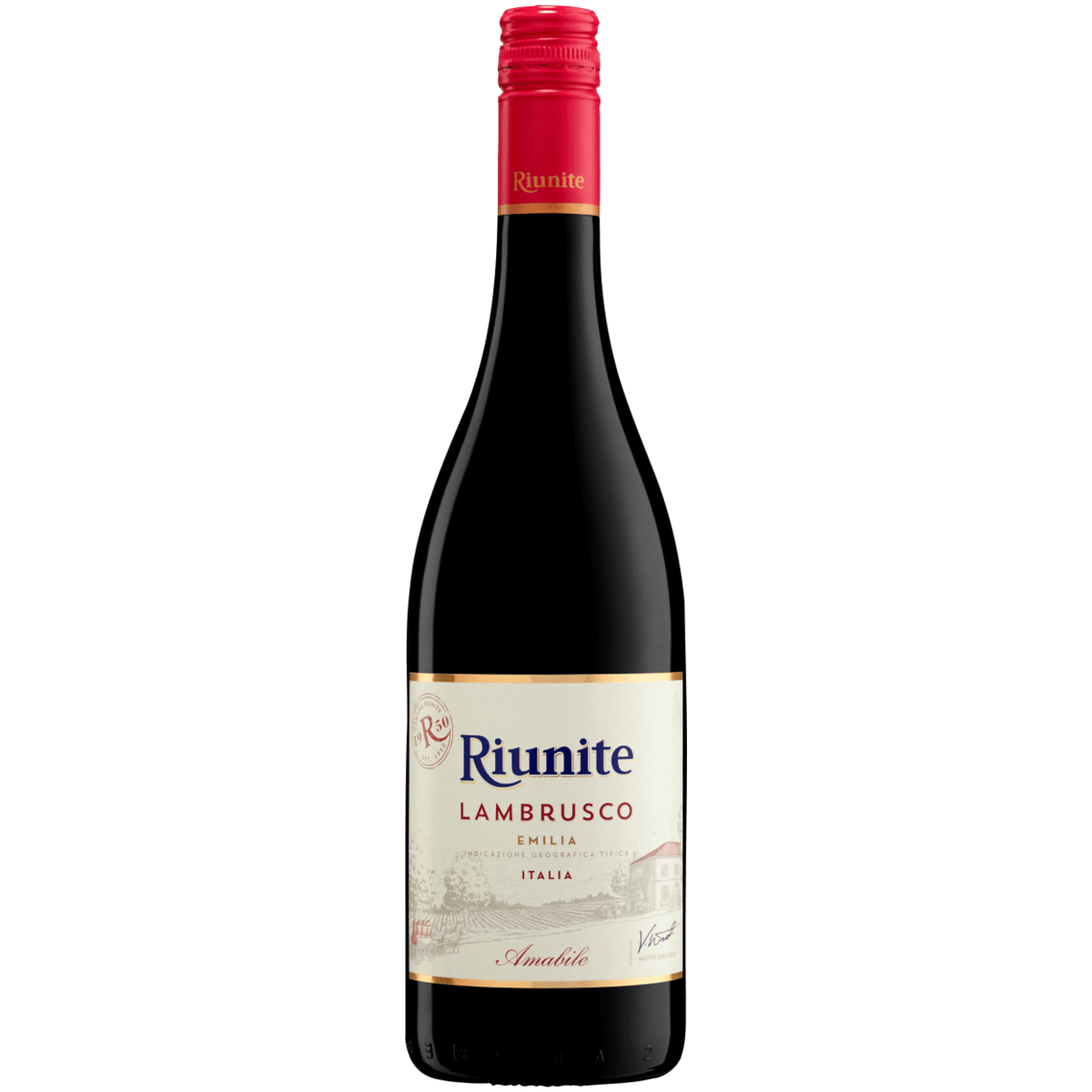 

Вино игристое Riunite Lambrusco Rosso красное полусладкое 0,75 л, Lambrusco