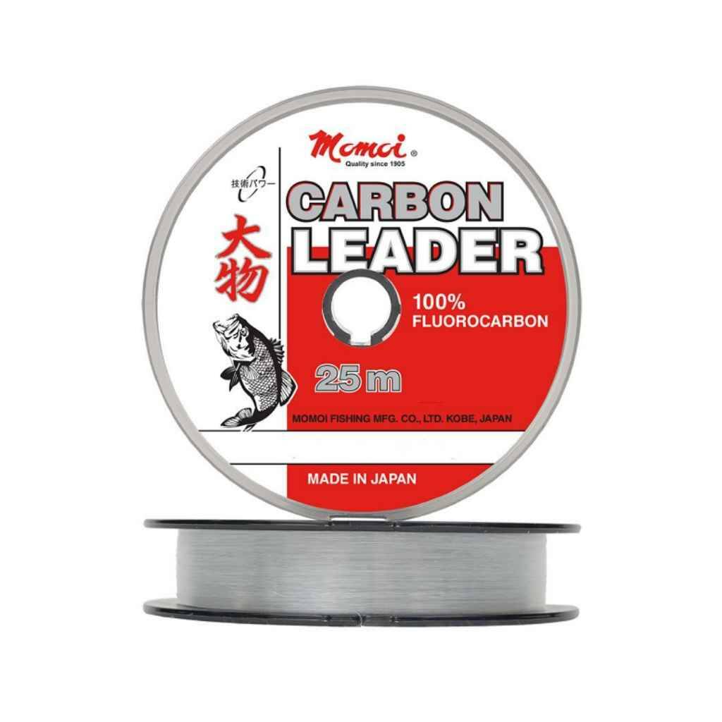 

Флюорокарбоновая леска для рыбалки Momoi Carbon Leader (1 / 0.6 / 25 / 1 / clear (1 штука), Прозрачный, Carbon Leader