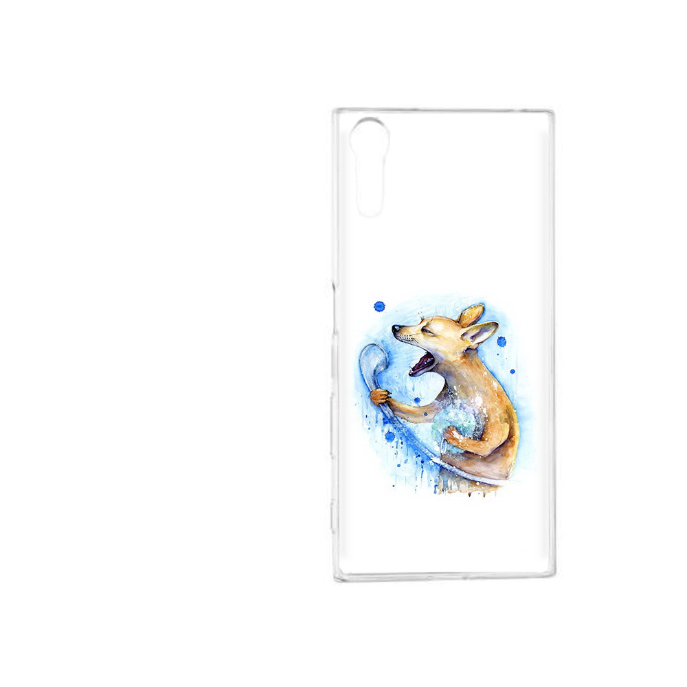 

Чехол MyPads Tocco для Sony Xperia XZ пение в душе, Прозрачный, Tocco