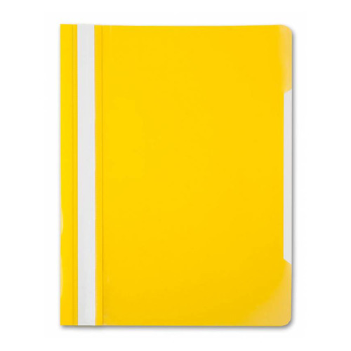 

Упаковка папок-скоросшивателей Бюрократ -PS20YEL, A4, пластик, желтый