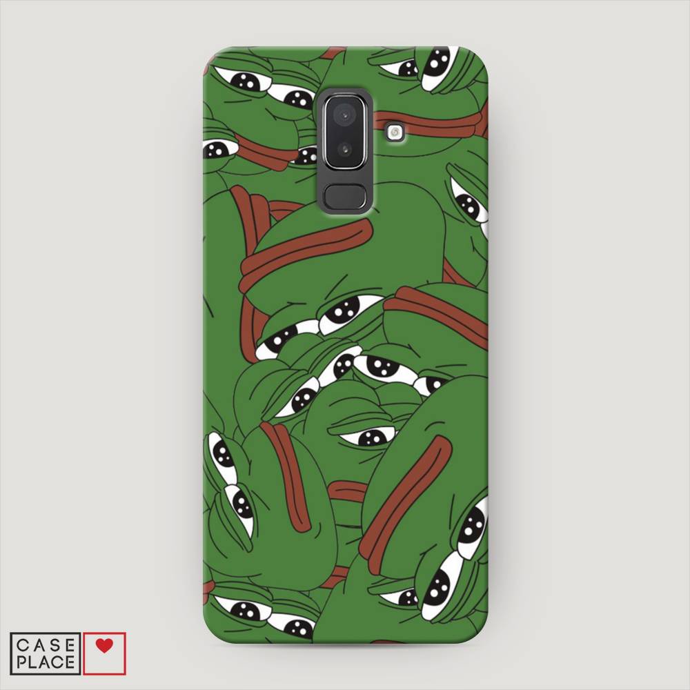 

Чехол Awog "Печальный frog" для Samsung Galaxy J8