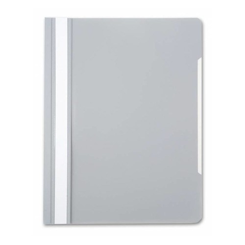 

Упаковка папок-скоросшивателей Бюрократ -PS20GREY, A4, пластик, серый