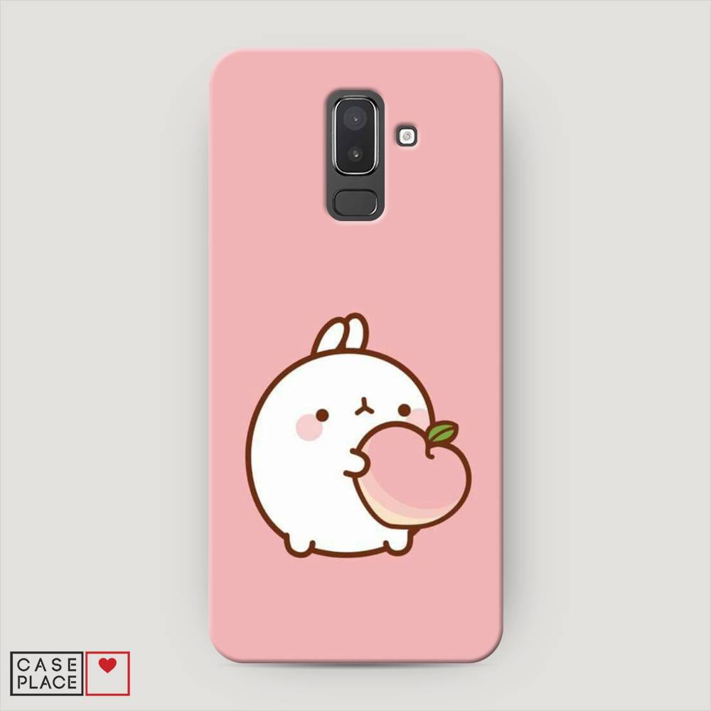 

Чехол Awog "Кролик с персиком" для Samsung Galaxy J8