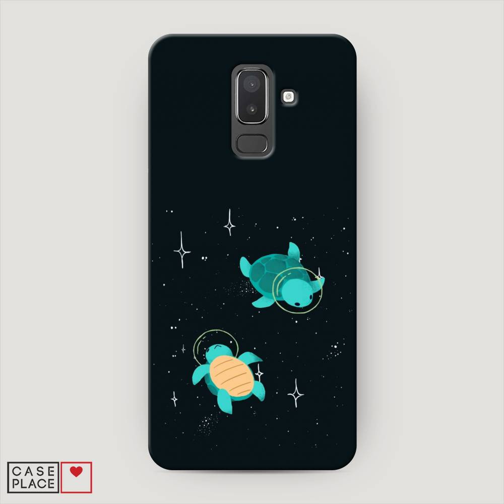 

Чехол Awog "Черепашки космонавты" для Samsung Galaxy J8