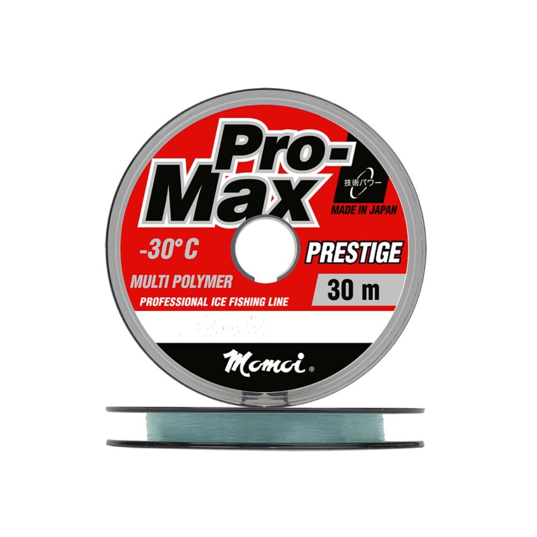 Монофильная леска для рыбалки Momoi Pro-Max Prestige (3 / 0.205 / 5 / 3 / light blue (3