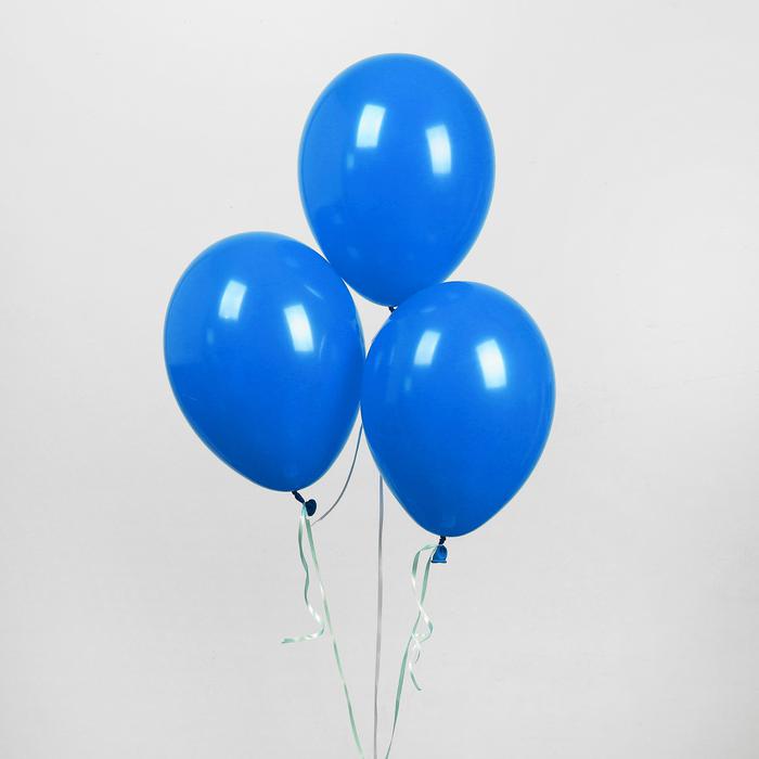 

Globos Festival 12", пастель, 25 штук, синий