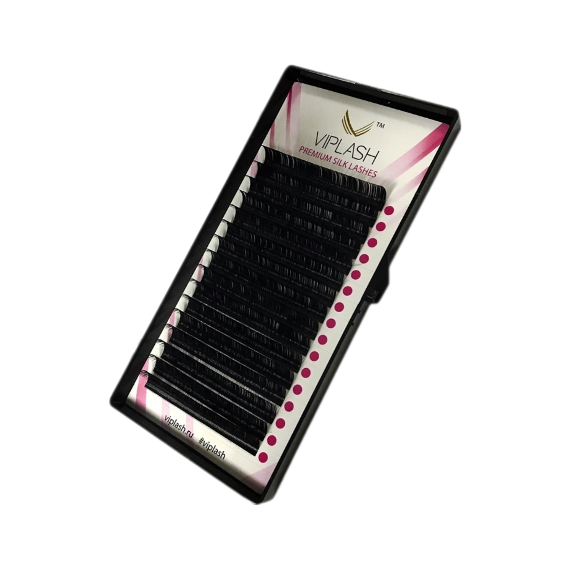 

Ресницы Viplash PURE silk C 0.06 14 мм 16 линий