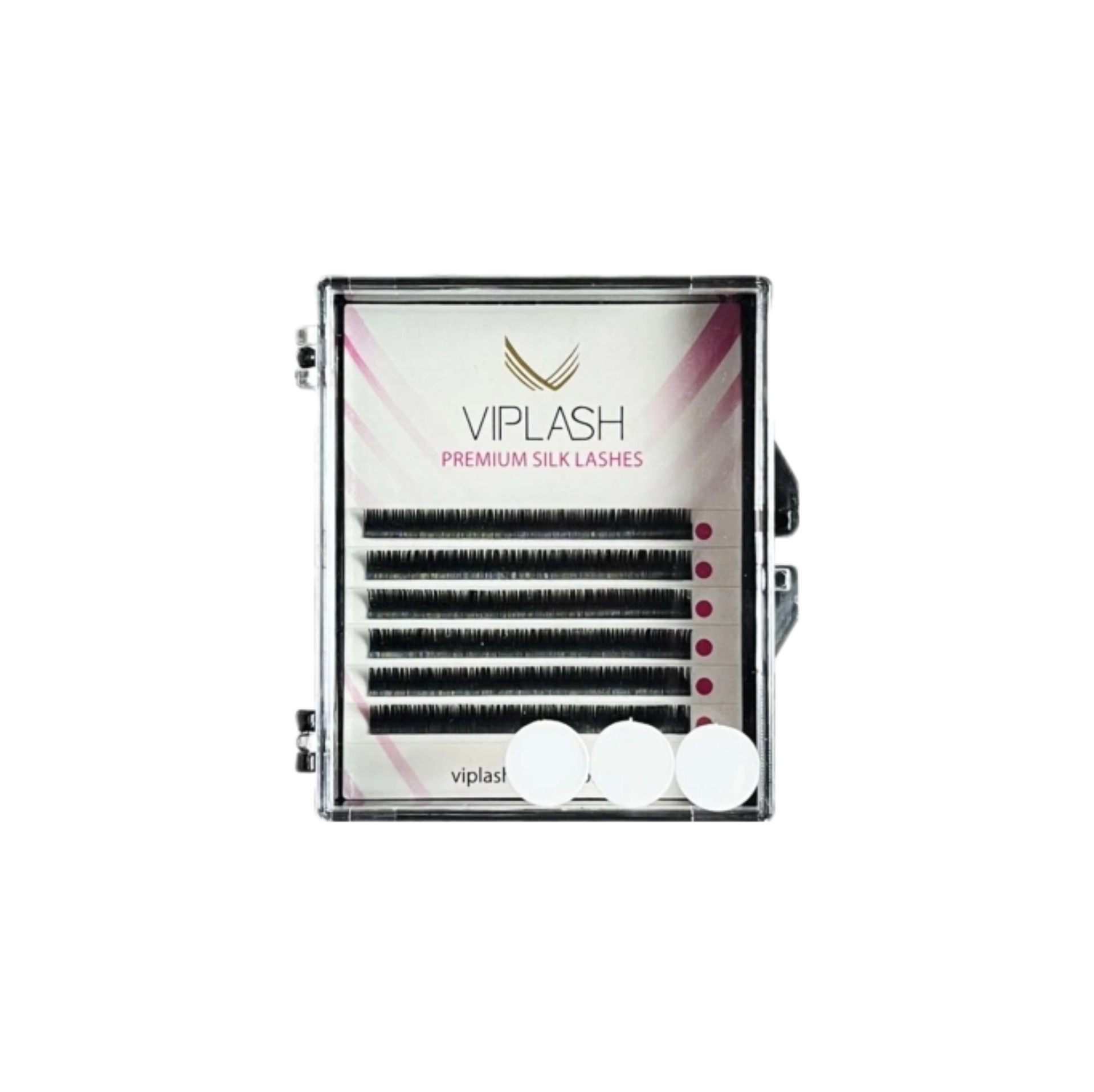 

Ресницы Viplash PURE 6 линий silk D 0.06 7 мм