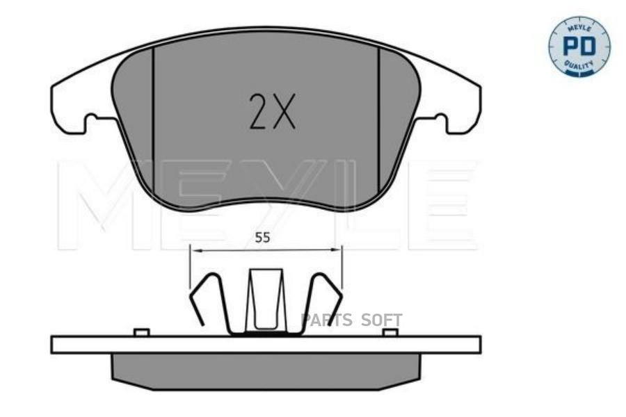 

Колодки тормозные FORD GALAXY/MONDEO 12-