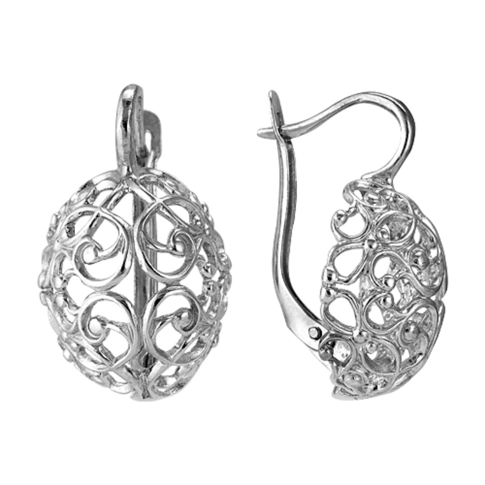 

Серьги из металл Красная Пресня 1452922, 1452922